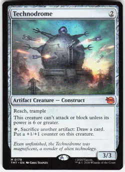 Technodrome 179 Teenage Mutant Ninja Turtles Magic the Gathering - Image 1