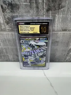 CGC 10 PRISTINE Mega Froslass ex 224/193 Mega Dream Pokemon - Image 1