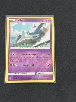 Latios 41/73 Pokemon TCG Shining Legends Reverse Holo NM - Image 1