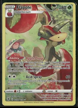 Flapple TG02/TG30 Swsh10: Astral Radiance Trainer Gallery Holo Pokemon Near Mint - Image 1