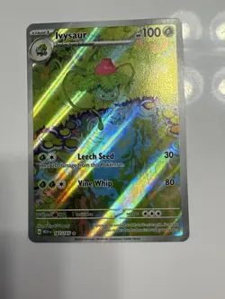 IVYSAUR 167/165 ILLUSTRATION RARE 151 POKEMON NM - Image 1