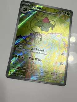 IVYSAUR 167/165 ILLUSTRATION RARE 151 POKEMON NM - Image 2