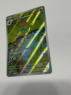IVYSAUR 167/165 ILLUSTRATION RARE 151 POKEMON NM - Image 3
