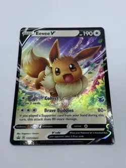 Eevee V SWSH065 - Battle Academy - Eevee Stamp - Pokemon - Image 2