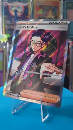 Boss's Orders 256/217 Ultra Rare Ascended Heroes Holo Pokemon English Near Mint - Image 1