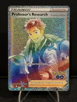 Professor's Research (Secret) 084/078 Pokemon GO Holo - Image 1