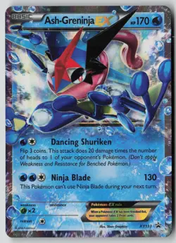 Ash-Greninja EX XY133 Holo Promo XY Promo Pokemon NM - Image 1