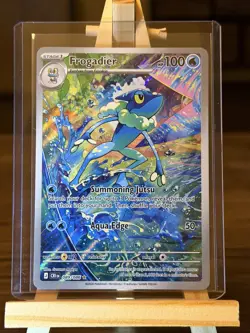 Frogadier 089/086 Chaos Rising Holo Full Art Rare English 2026 MINT 💎🔥 - Image 1