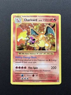 Pokemon TCG Charizard Holo Foil Rare 11/108 2016 XY Evolutions (LP) - Image 1