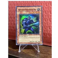 Konami Yu-Gi-Oh! TCG Reinforced Human Psychic Borg RGBT-EN029 Raging Battle 1st… - Image 1