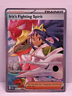 POKEMON TCG English Ascended Heroes Iris's Fighting Spirit SIR Card 292/217 Mint - Image 1