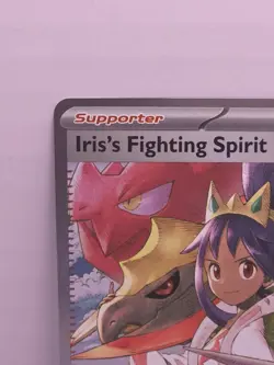 POKEMON TCG English Ascended Heroes Iris's Fighting Spirit SIR Card 292/217 Mint - Image 3
