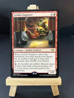 Goblin Engineer - Modern Horizons 1 - NM - Magic The Gathering - MTG Card Rare - Image 1