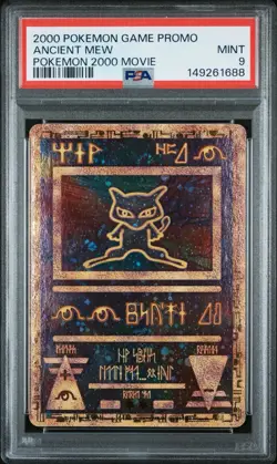 2000 POKEMON GAME MOVIE POKEMON 2000 MOVIE ANCIENT MEW PSA 9 Promo Card MINT! - Image 1