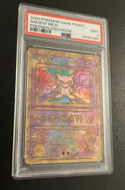 2000 POKEMON GAME MOVIE POKEMON 2000 MOVIE ANCIENT MEW PSA 9 Promo Card MINT! - Image 4