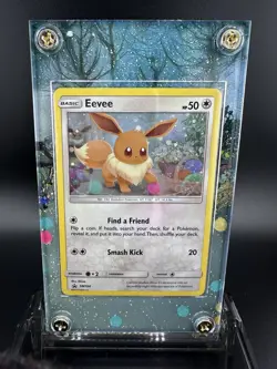 Eevee - SM184 - Pokemon Sun & Moon Promo Holo Rare Card 2019 NM + Extended Art - Image 1