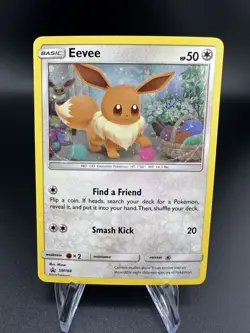 Eevee - SM184 - Pokemon Sun & Moon Promo Holo Rare Card 2019 NM + Extended Art - Image 4