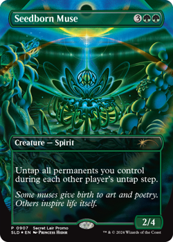 Secret Lair Promo Card: Seedborn Muse - Rainbow Foil Edition (Sealed) - Image 3
