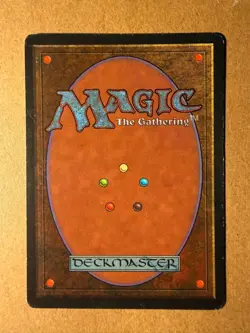 Scrubland – MTG [Revised Edition] – Moderately Played - Image 2