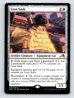 Lion Sash R Kamigawa: Neon Dynasty 26 NM - Image 1