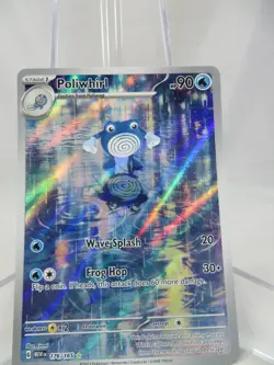 Pokemon Card - Poliwhirl 176/165 - Art Rare - Scarlet & Violet 151 - NM - Image 2