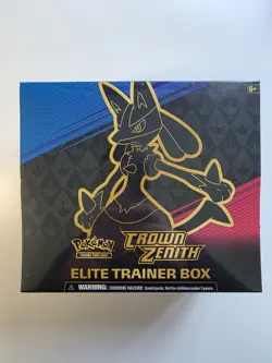 Pokemon Crown Zenith - Elite Trainer Box (ETB) - OVP Sealed - Eng - Image 1