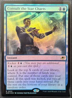 MTG Edge Of Eternities Consult the Star Charts Foil (Rare) - Image 1