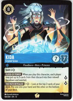Kida Crystal Scion 160/204 Wilds Unknown Disney Lorcana - Image 1