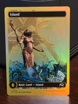 MTG Island (0513) - First-Place Foil, NM-Mint, English Aetherdrift - Image 1