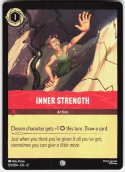 Inner Strength 129/204 Wilds Unknown Disney Lorcana - Image 1