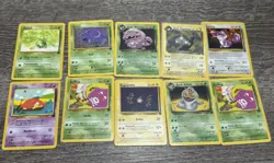 Lot Of 50 Vintage Team Rocket Pokemon Cards - Image 4