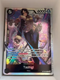 ST19-003 Tashigi English SR One Piece TCG Card Game - Image 1