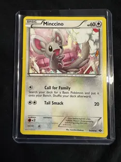 Minccino 84/99 - Next Destinies - Uncommon - Pokemon Card TCG - 2012 SKU:245 - Image 1