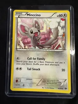 Minccino 84/99 - Next Destinies - Uncommon - Pokemon Card TCG - 2012 SKU:245 - Image 3