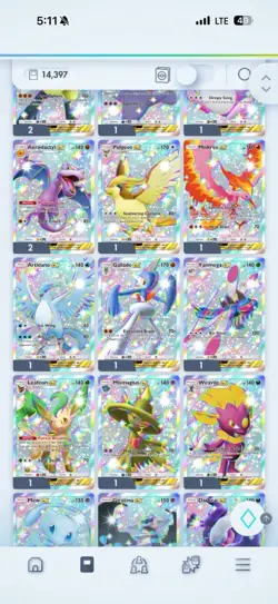 Pokemon Pocket Account LVL 60 14,000 Cards Crown Rares Gold Mewtwo! - Image 4