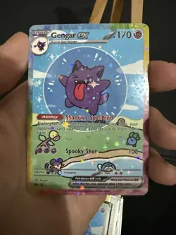 Bubble Gengar - Pokemon Card - TCG CUSTOM CARD - Star Holo - Image 2