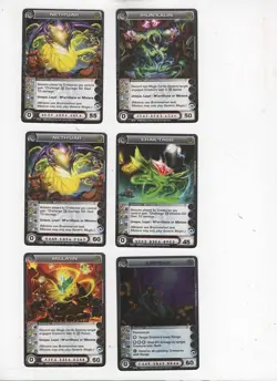 Lot #0658. 6 Chaotic Creature cards. M'arrillian Rare. - Image 1