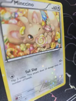 Pokemon TCG Minccino Card Legendary Treasures Holo RC18/RC25 - Image 2