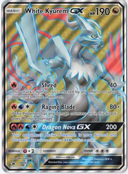 White Kyurem GX - Holo Promo Jumbo Cards SM141 MP - Image 1