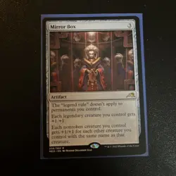Mirror Box Kamigawa: Neon Dynasty Magic: The Gathering Card Mint Condition - Image 1