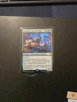 Magic: The Gathering Heralds of the Shredder Green Creature Rare Commander TMNT - Image 1