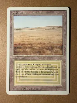 Savannah – MTG [Revised Edition] –Lightly Played - Image 1