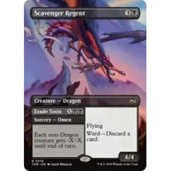 Scavenger Regent (borderless) X4 M/NM Magic MTG Tarkir: Dragonstorm - Image 1