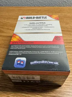 Scarlet & Violet + Surging Sparks - Build & Battle Box Sealed - Pokemon TCG Lot - Image 3