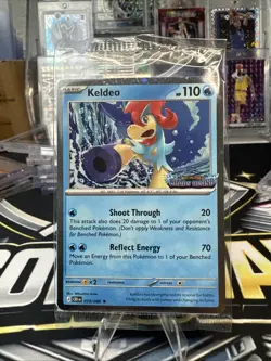 Pokemon TCG Keldeo Chaos Rising 019/086 Stamped PROMO Sealed - Image 1