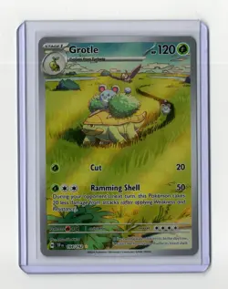Pokemon - Grotle - 164/162 - Temporal Forces - Illustration Rare - Near Mint - Image 1
