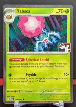 Pokemon Rabsca #024/162 English Temporal Forces Play Stamped Cosmos Holo - Image 1
