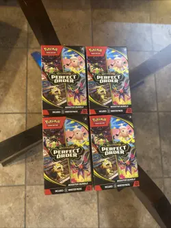X4 $36 Per Bundle ✅Pokemon Perfect Order Booster Bundle - Image 1