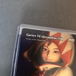 MTG Garnet Til Alexandros 17th 24 Showcase Regular Rare Final Fantasy FCA - Image 3