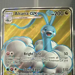 Pokemon TCG Altaria GX 68/70 Dragon Majesty Full Art Holo 200HP Eng - Image 3